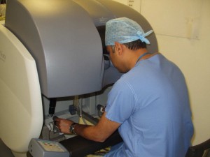 Surgeon Performing da Vinci® Prostatectomy